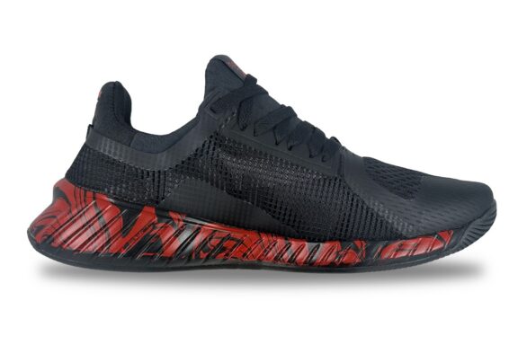 Reebok Flash Film Trainer 1 Men's Sneaker Black / Red – Right Side View