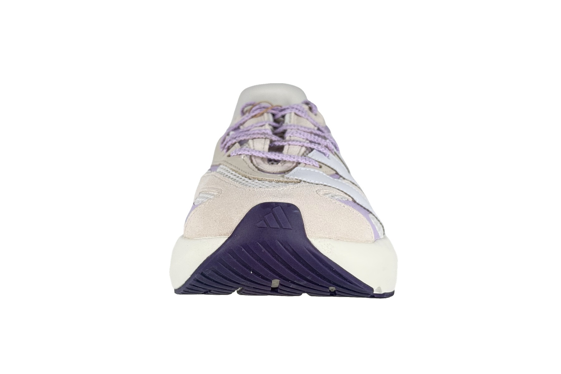 Adidas Mercedes Amg Petronas F1 Team Lighting Blaze Men'S Sneaker – White / Powder Plum 3 Adidas Mercedes AMG Petronas F1 Team Lighting Blaze Men's Sneaker White / Powder Plum – Front Toe View