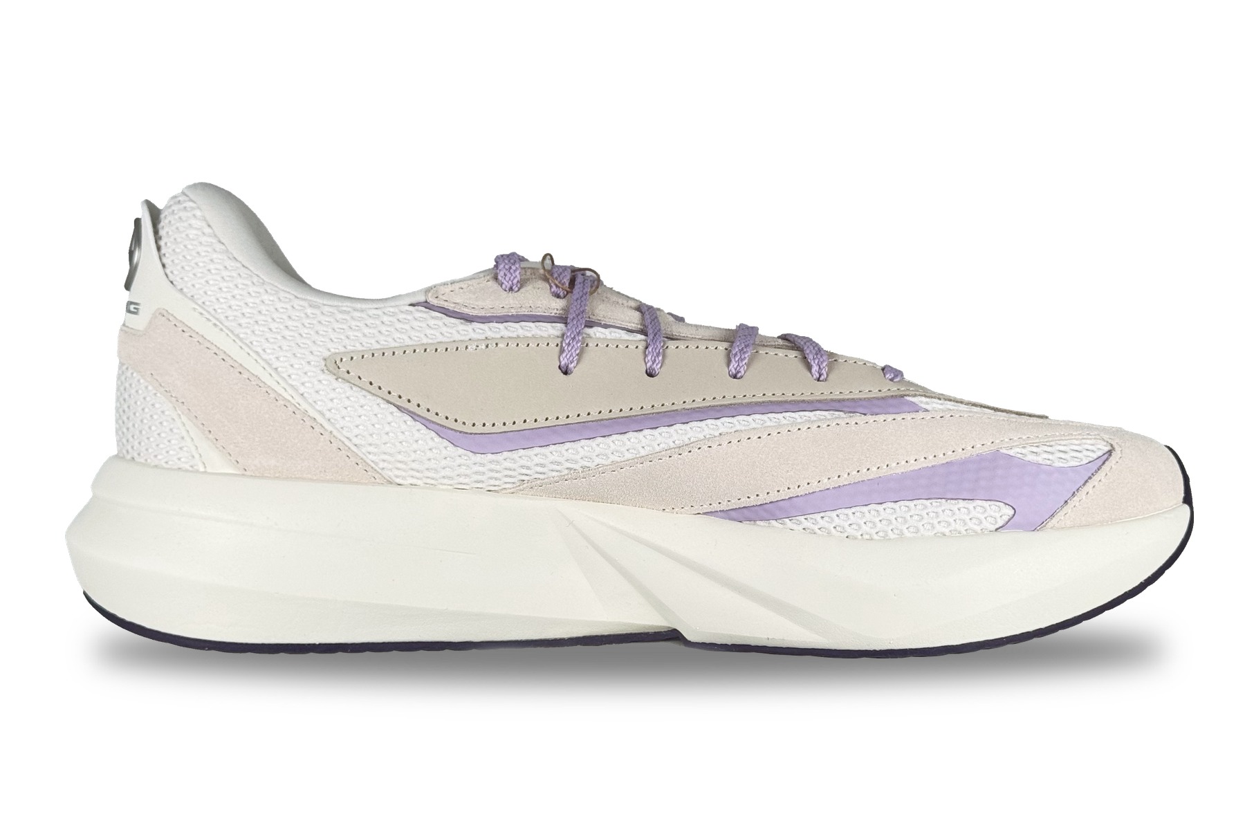 Adidas Mercedes Amg Petronas F1 Team Lighting Blaze Men'S Sneaker – White / Powder Plum 2 Adidas Mercedes AMG Petronas F1 Team Lighting Blaze Men's Sneaker White / Powder Plum – Right Side View