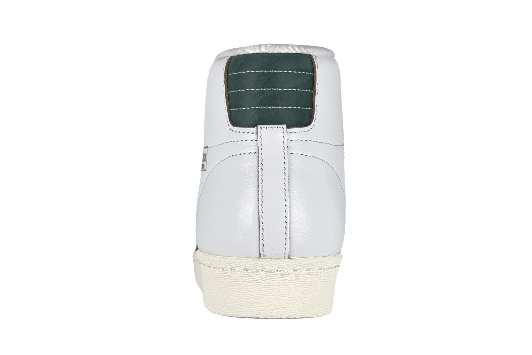 Adidas Pro Model 80 Adv Men'S Sneaker – White / Green 4 Adidas Pro Model 80 ADV Men's Sneaker White / Green – Rear Heel View