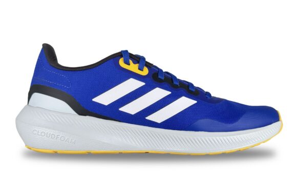 Adidas Runfalcon 3.0 TR Men's Sneaker Vibrant Blue / Cloud White – Right Side View