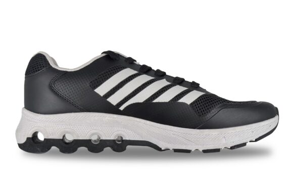 K-Swiss Tubes Lightweight Men's Sneaker Black White – Right Side View