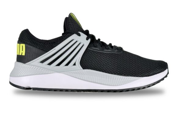 Puma Pacer Future Men's Sneaker Puma Black / Neon Yellow / Grey – Right Side View
