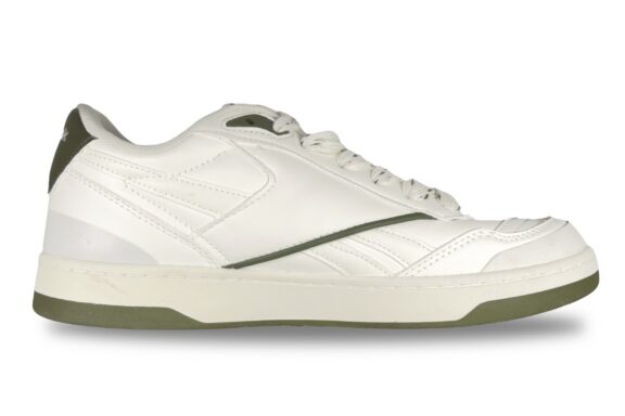 Reebok Club C85 Vintage Men's Sneaker White Olive Green – Right Side View