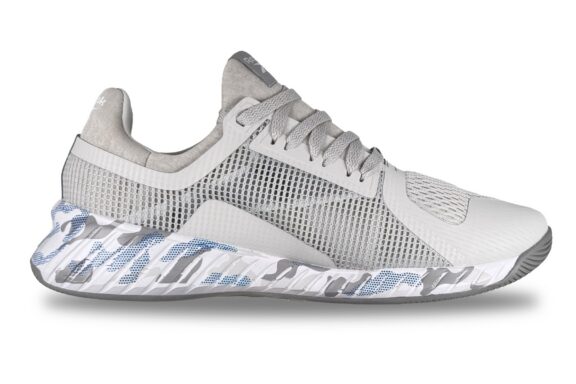 Reebok Flash Film Galaxy 5 Men's Sneaker Light Grey / Blue / White – Right Side View