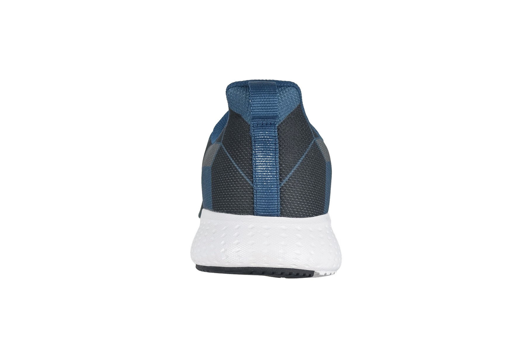 Adidas Astoundrun M Men'S Running Sneaker – Arctic Night Blue / Preloved Yellow 4 Adidas Astoundrun M Men's Running Sneaker Arctic Night Blue / Preloved Yellow – Rear Heel View