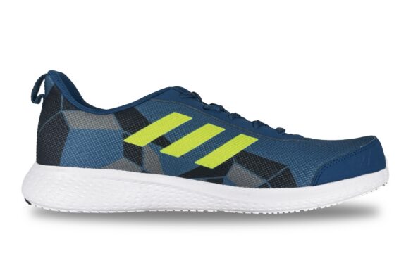Adidas Astoundrun M Men's Running Sneaker Arctic Night Blue / Preloved Yellow – Right Side View