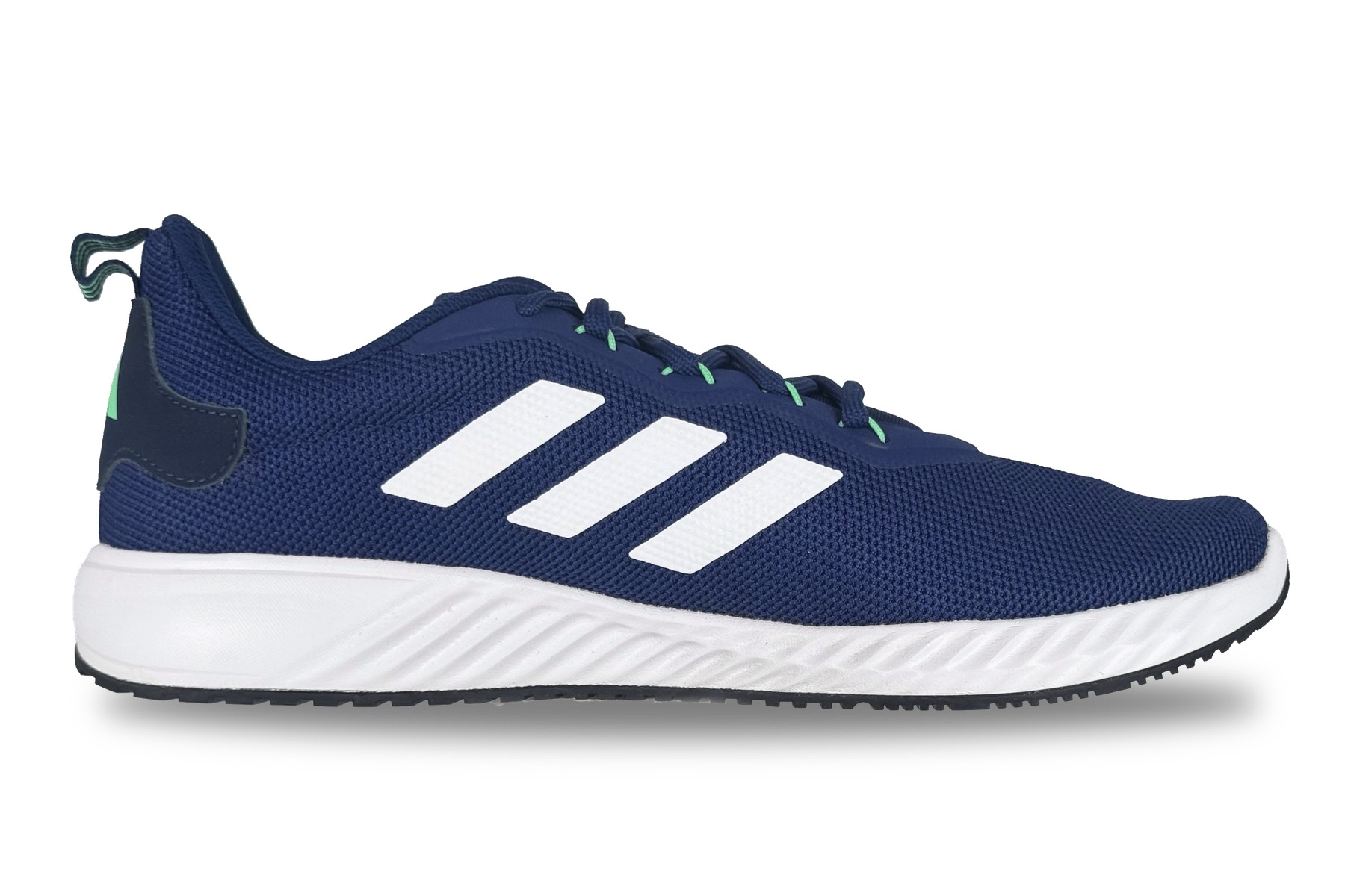 Adidas Quickflow M Men'S Running Sneaker – Dark Blue / White 2 Adidas Quickflow M Men's Running Sneaker Dark Blue / White – Right Side View