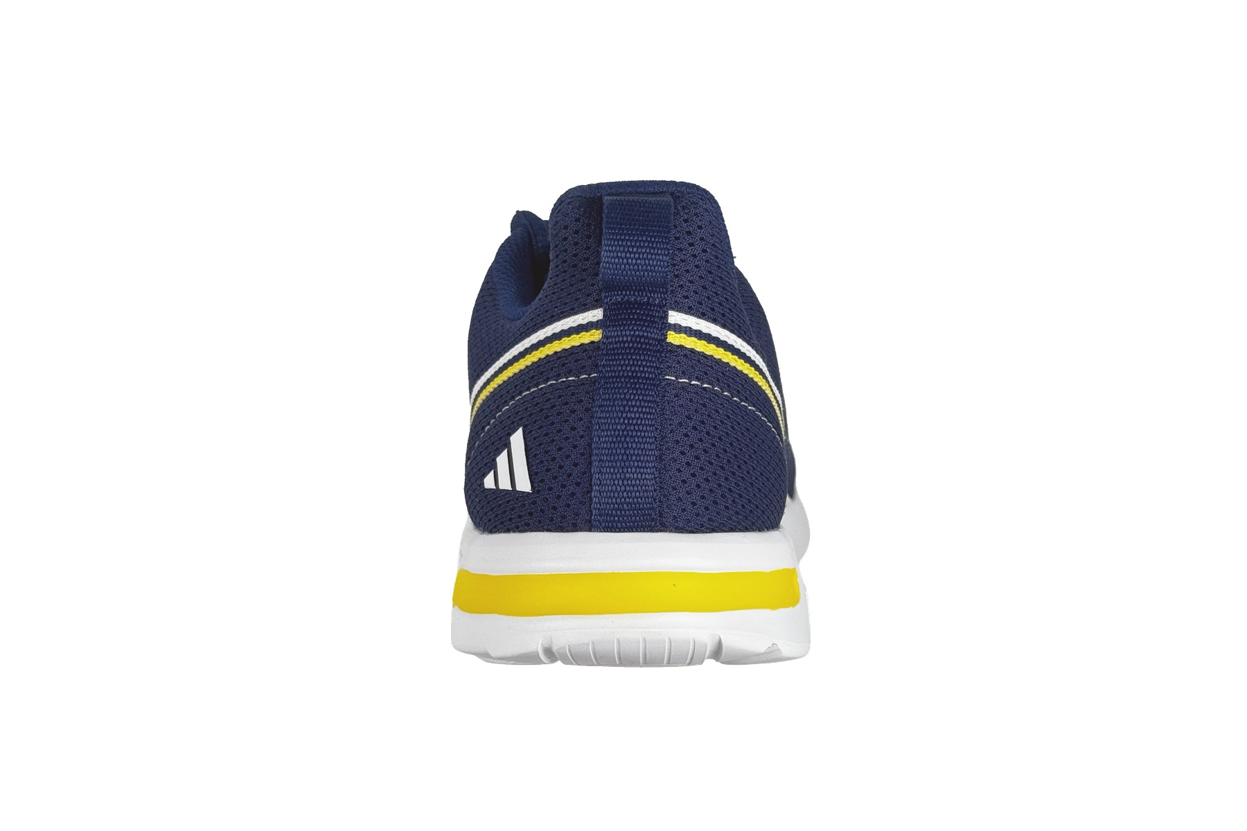 Adidas Widewalk Men'S Running Sneaker – Night Sky Blue / Impact Yellow 4 Adidas WideWalk Men's Running Sneaker Night Sky Blue / Impact Yellow – Rear Heel View