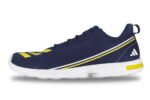 Adidas WideWalk Men's Running Sneaker Night Sky Blue / Impact Yellow – Left Side View