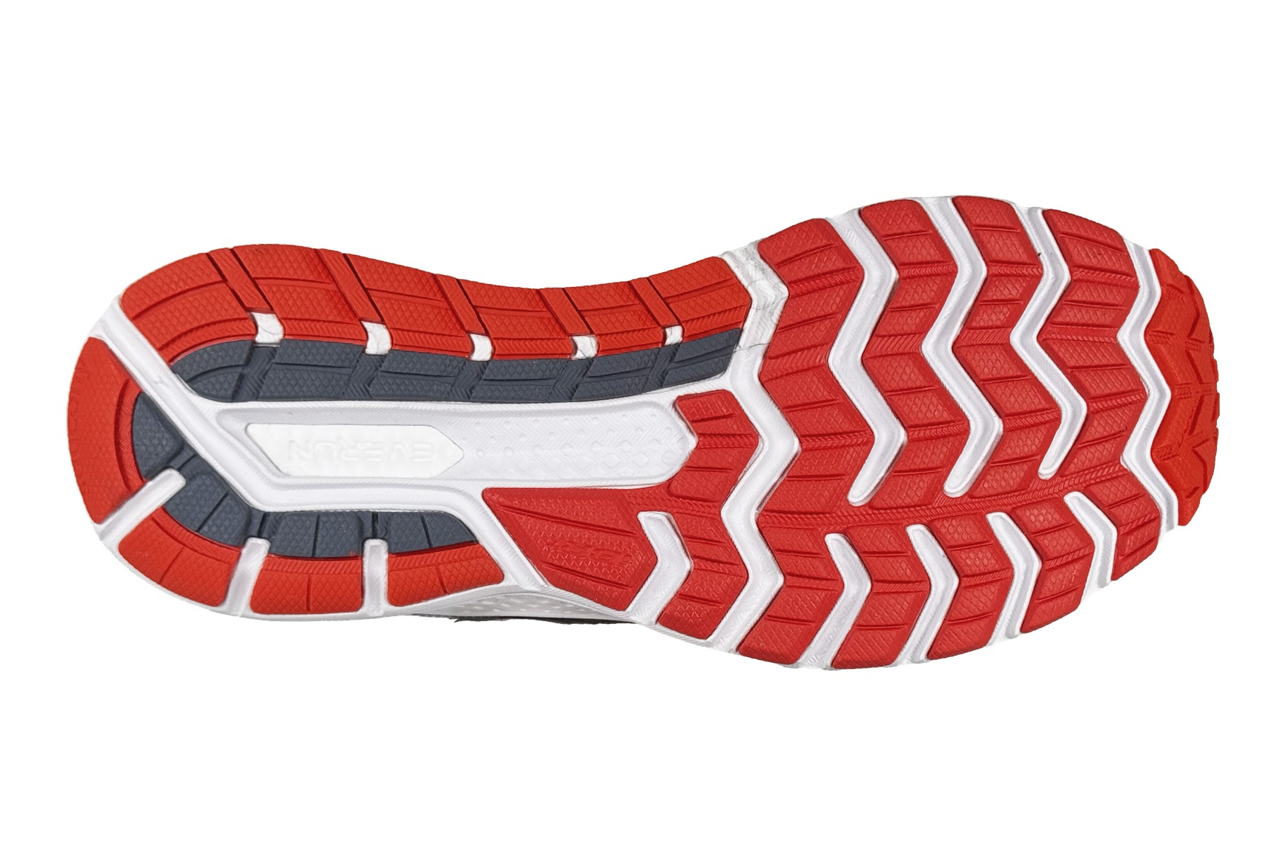 Saucony Hurricane Iso 3 Men'S Running Sneaker – Blue / Red / White 6 Saucony Hurricane ISO 3 Men's Sneaker Blue / Red / White – Bottom Outsole View