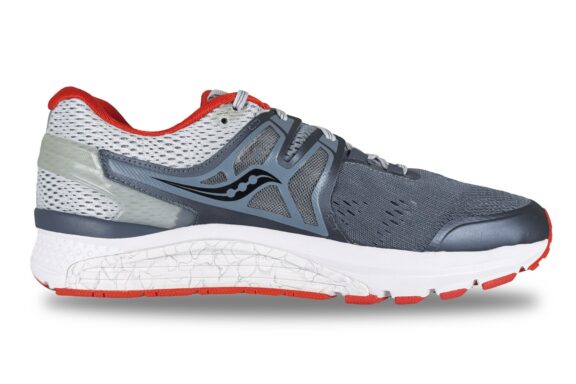 Saucony Hurricane ISO 3 Men's Sneaker Blue / Red / White – Right Side View