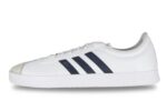 adidas VL Court Base Men's Sneaker White / Navy – Left Side View