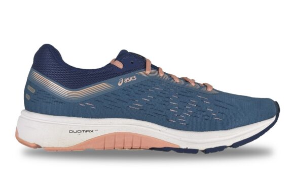 Asics GT-1000 7 Women's Running Sneaker Azure Blue / Pink – Right Side View