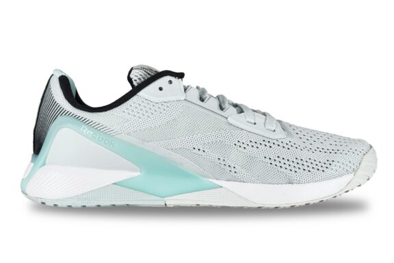 Reebok Nano X1 Women's Sneaker White / Mint Green – Right Side View