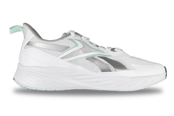 Reebok Verse Women's Sneaker White / Aqua / Grey – Right Side View