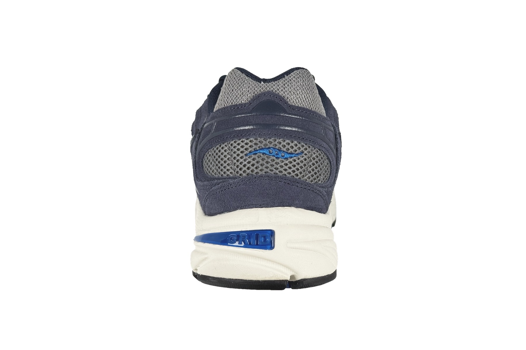 Saucony Grid Jazz 9 Men'S Sneaker – Navy Blue 4 Saucony Grid Jazz 9 Men's Sneaker Navy Blue – Rear Heel View