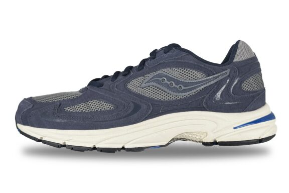 Saucony Grid Jazz 9 Men's Sneaker Navy Blue – Left Side View