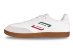 Umbro TX Men's Sneaker White / Red / Green / Gum - Left Side View